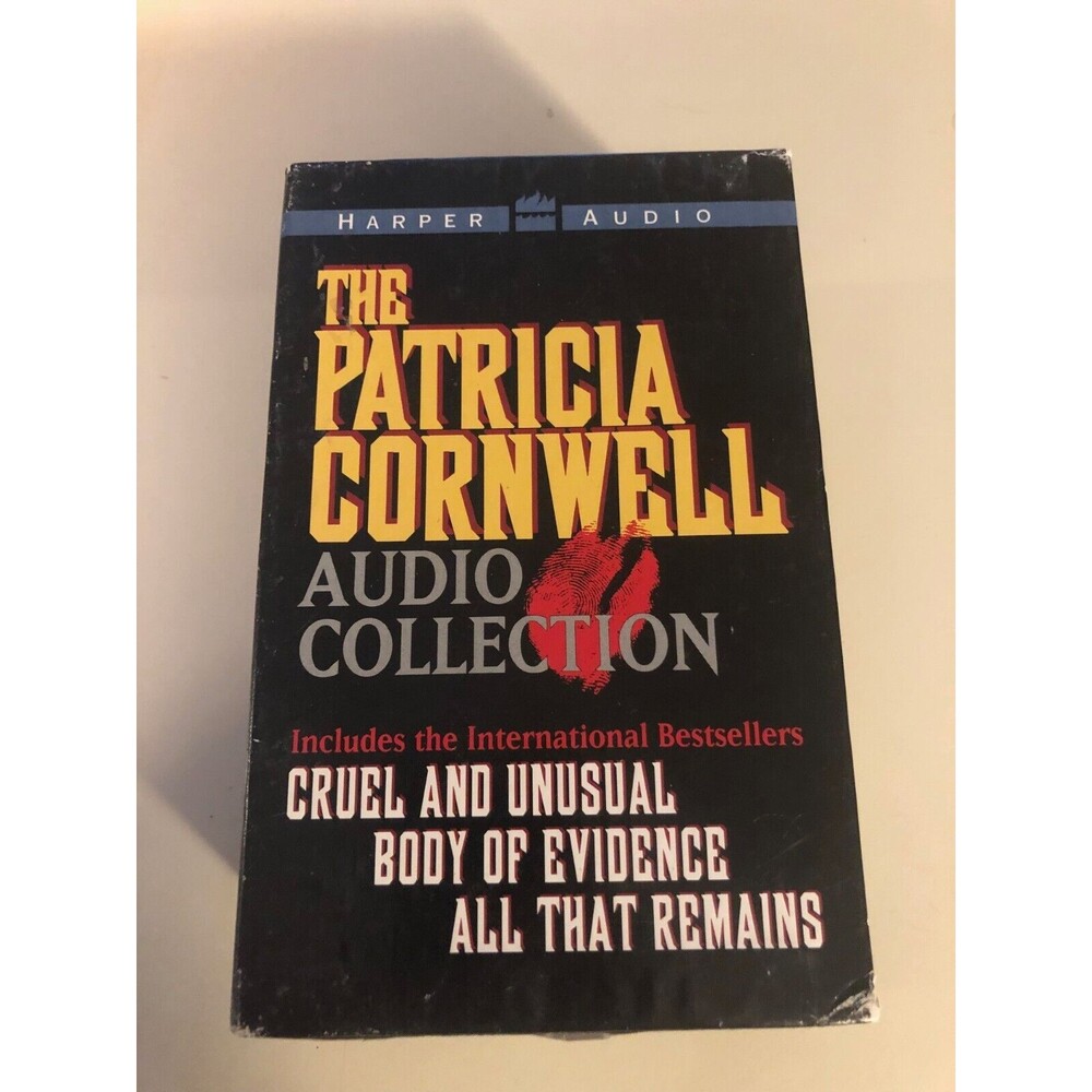 Patricia Cornwell‎ Audiobooks Collection On Cassette 3 Audio Collectables